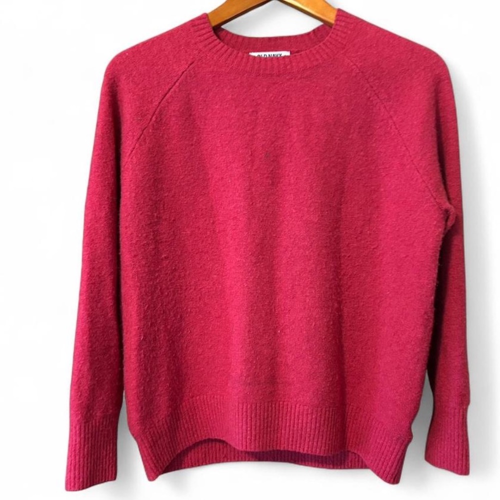 Old Navy Fuchsia Crewneck Sweater - Picture 5 of 12